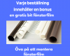 Frostad fönsterfilm måttbeställd DLX 01/01 Frostad fönsterfilm måttbeställd DLX 01/01