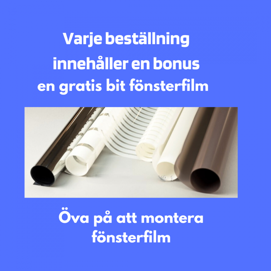 Frostad fönsterfilm måttbeställd DLX 01/01 Frostad fönsterfilm måttbeställd DLX 01/01