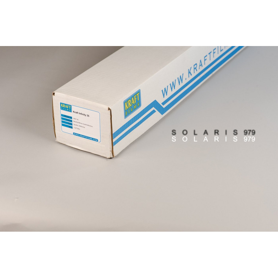Infinity 35, Gold Solar Control Kraftfilms ROLL 1,52x30,5m Infinity 35, Gold Solar Control Film, 1,52x30,5m