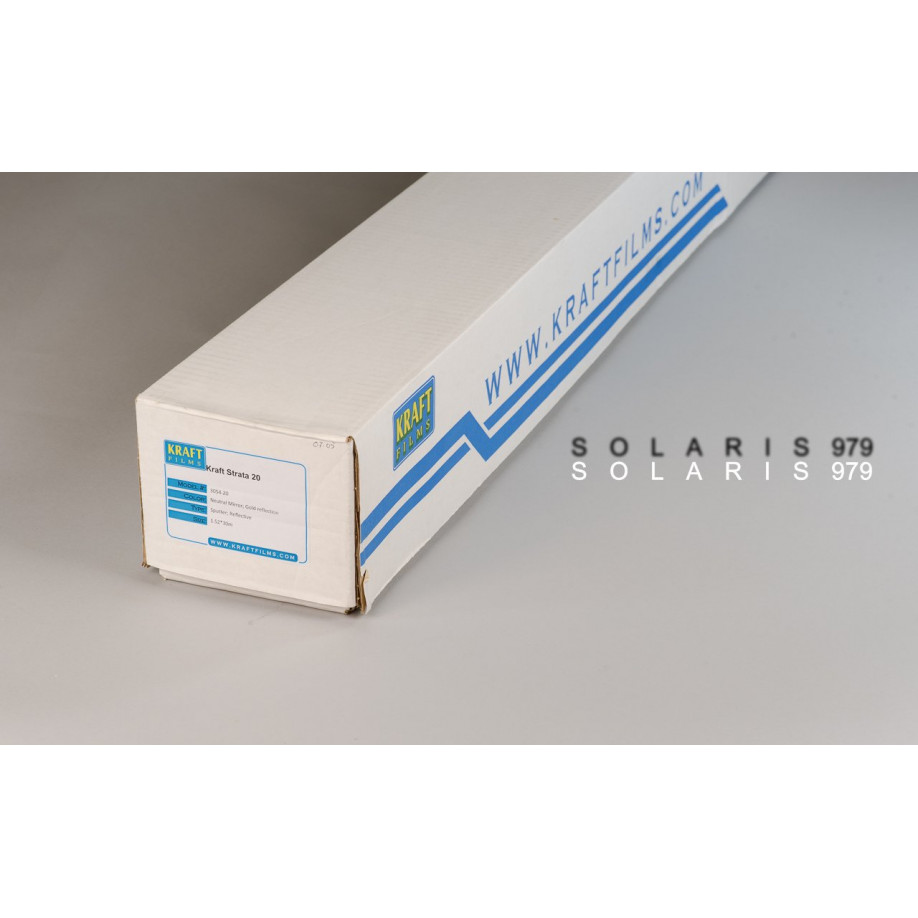 Strata 20, Old GoldSolar Control Film, Kraftfilms, ROLL 1,52x30,5m Strata 20, Old GoldSolar Control Film, Kraftfilms, ROLL 1,52x30,5m