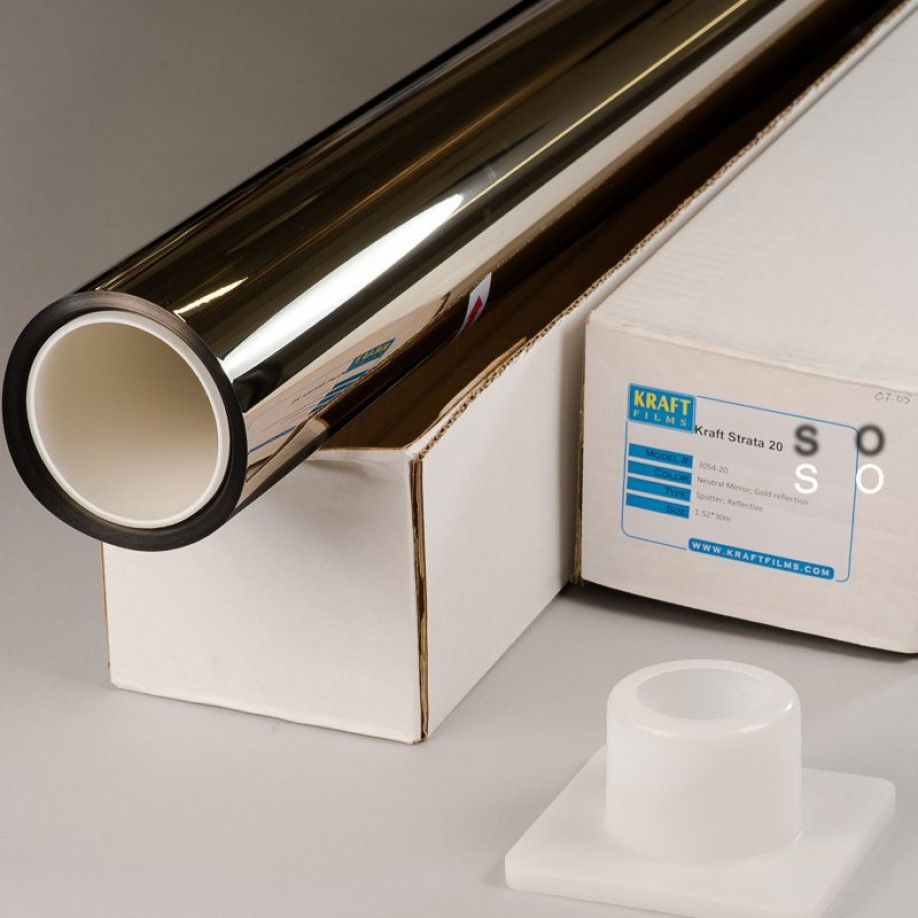 Strata 20, Old GoldSolar Control Film, Kraftfilms, ROLL 1,52x30,5m Strata 20, Old GoldSolar Control Film, Kraftfilms, ROLL 1,52x30,5m